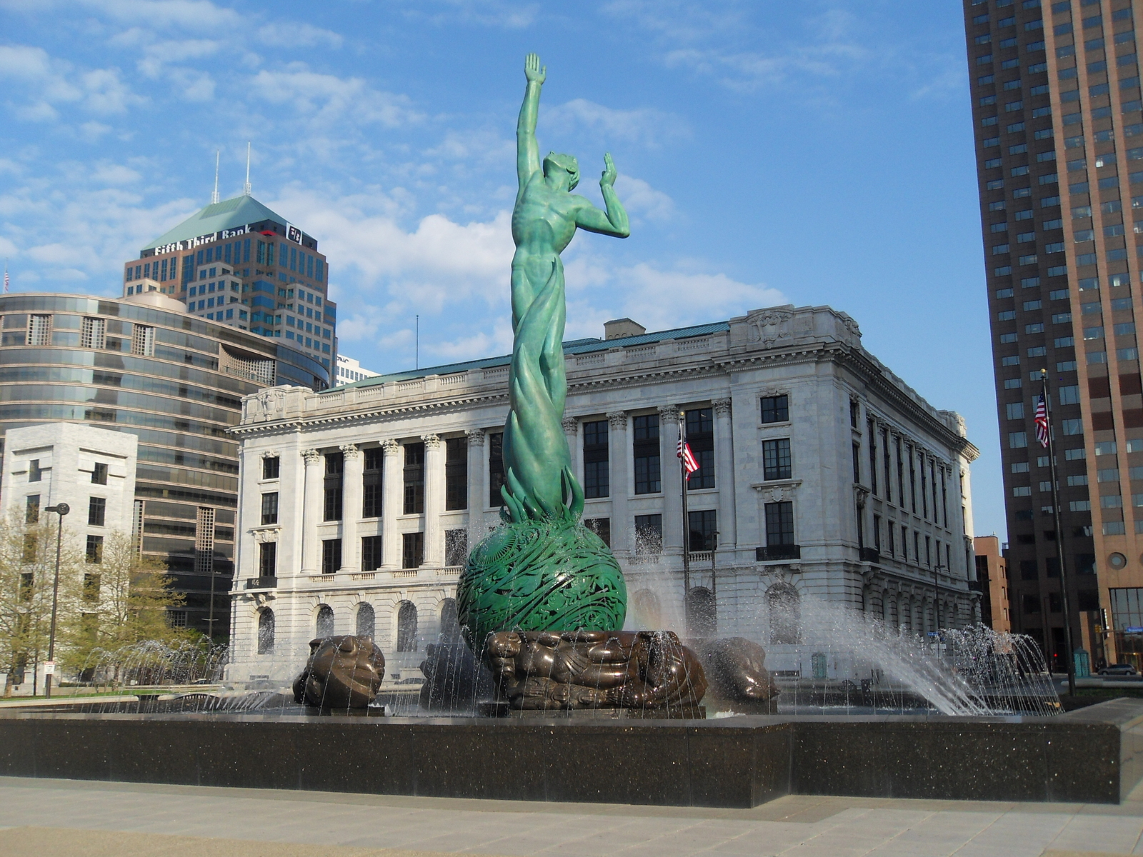 Cleveland monument.