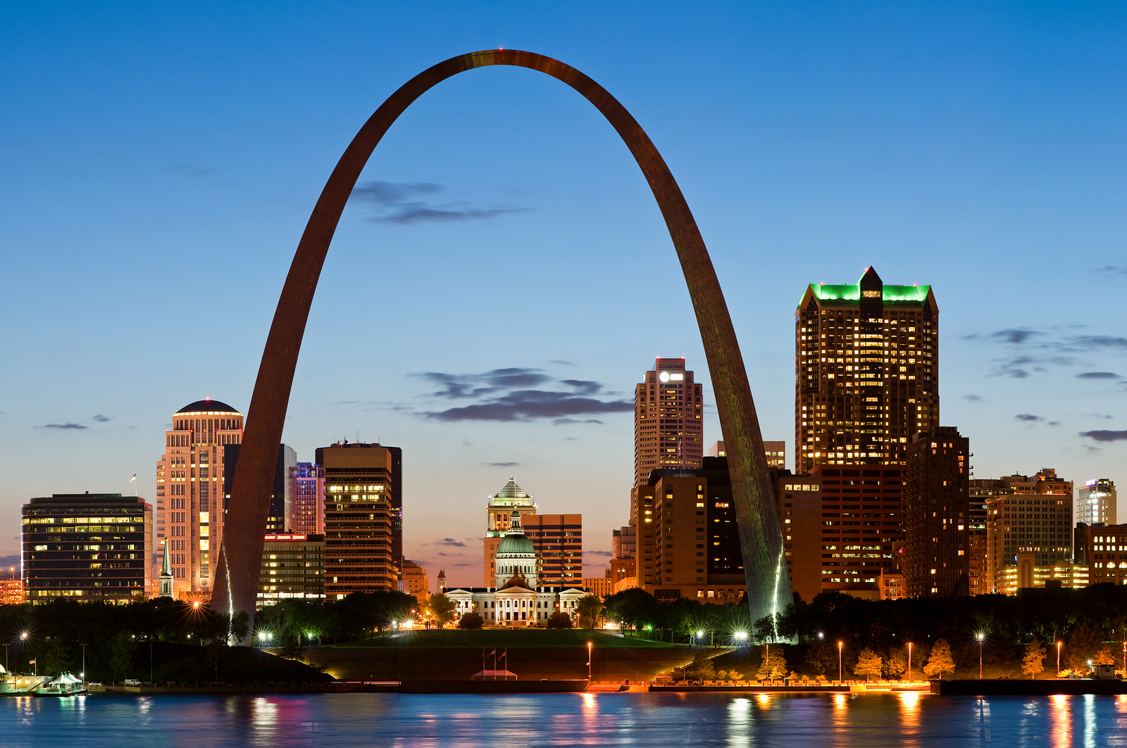 See the Gateway Arch in St Louis.